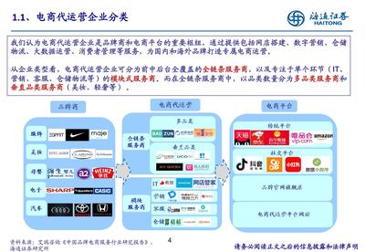 电商行业电商代运营企业深度报告 从一站式管家到品牌伯乐